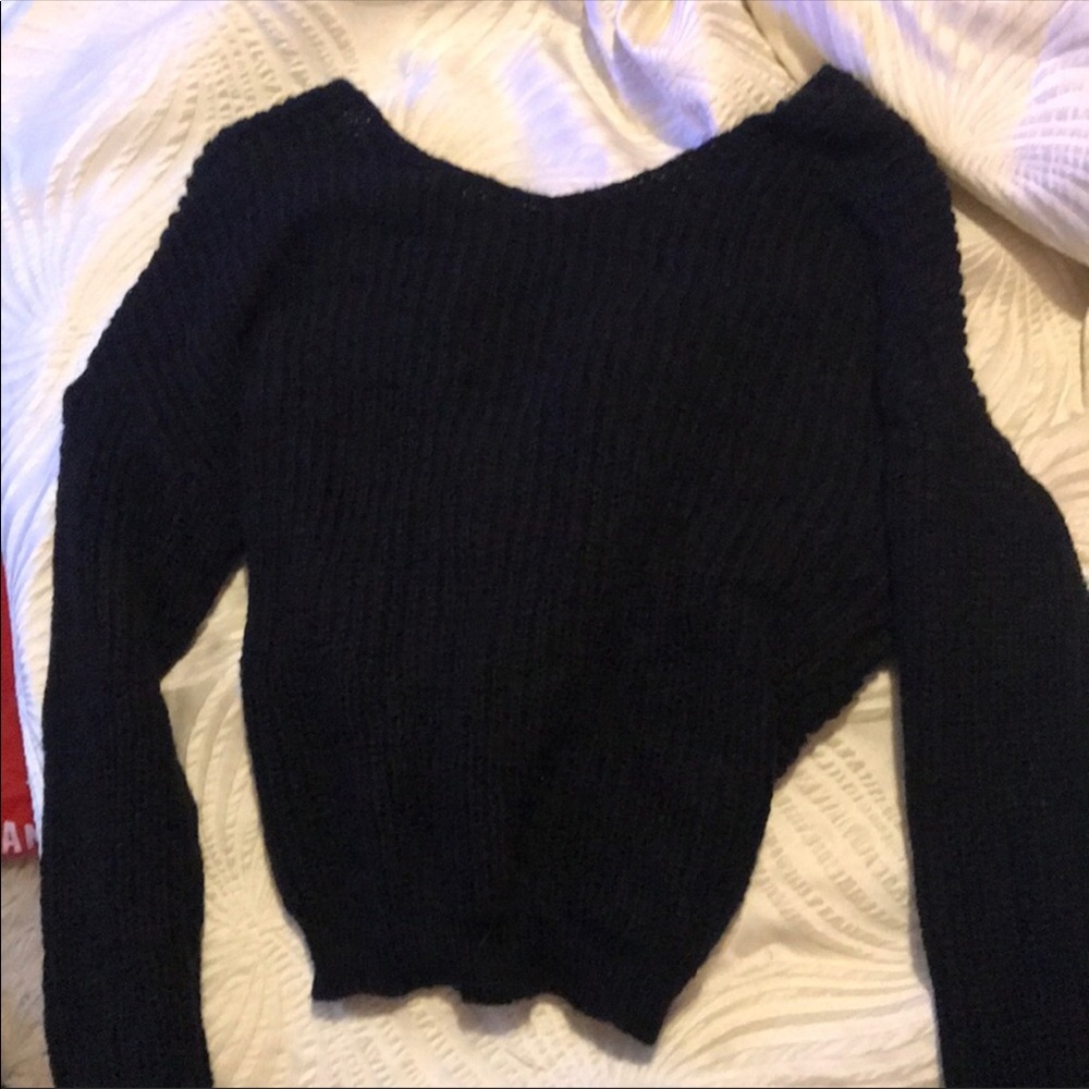 Brand new, cropped sweater
